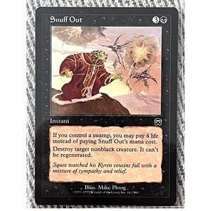 Snuff Out – 1999 Mercadian Masques – Magic: The Gathering